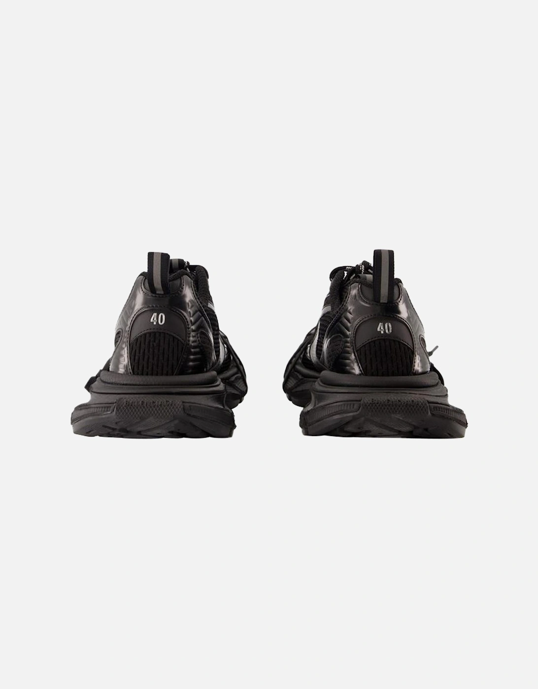 Black Synthetic 3XL Sneakers