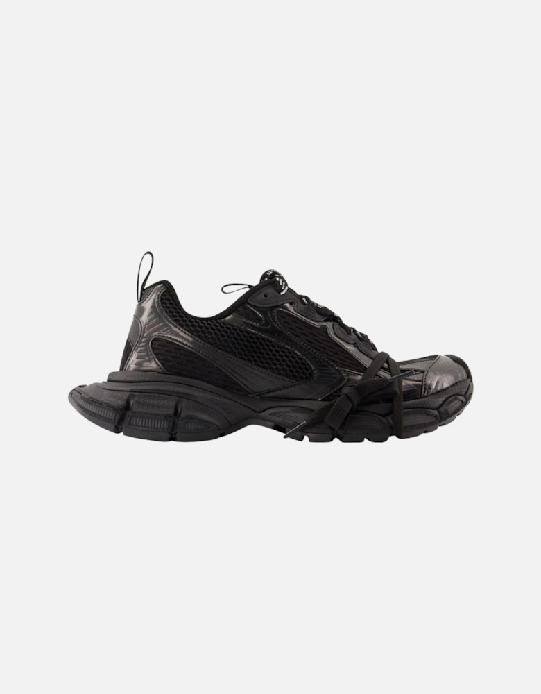 Black Synthetic 3XL Sneakers