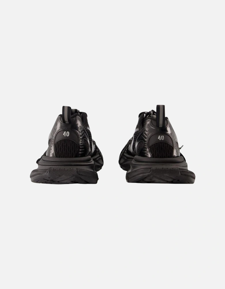 Black Synthetic 3XL Sneakers