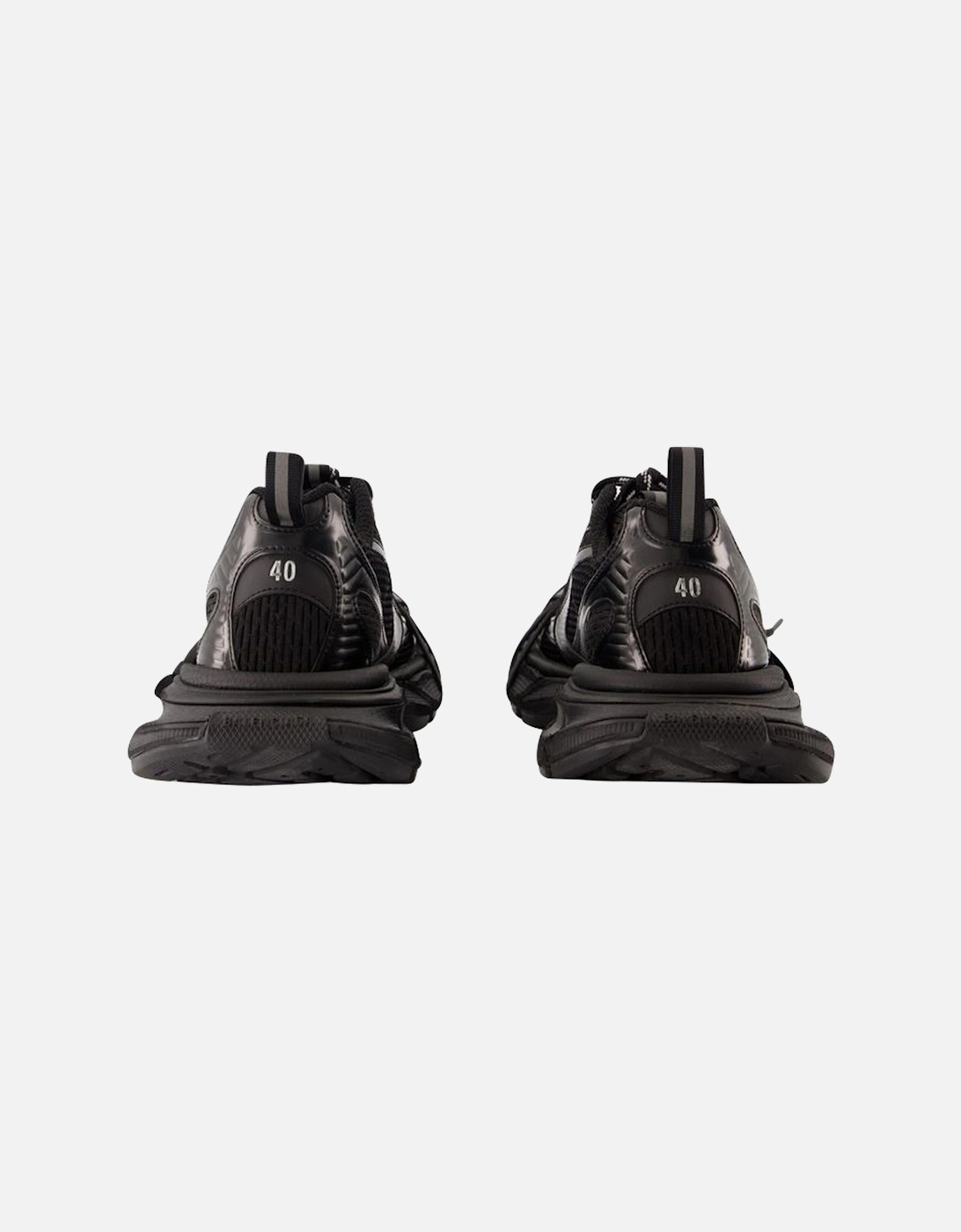 Black Synthetic 3XL Sneakers