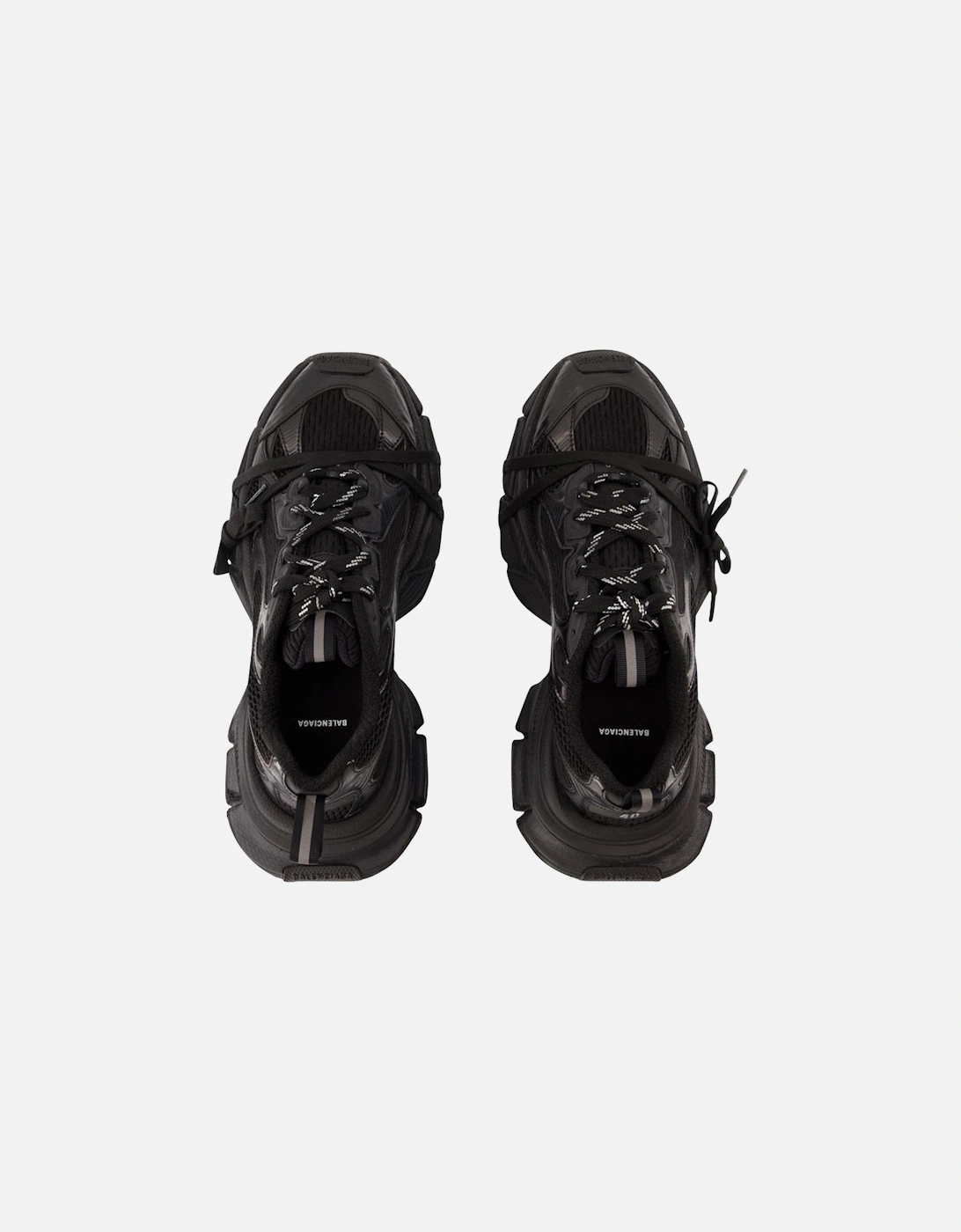 Black Synthetic 3XL Sneakers