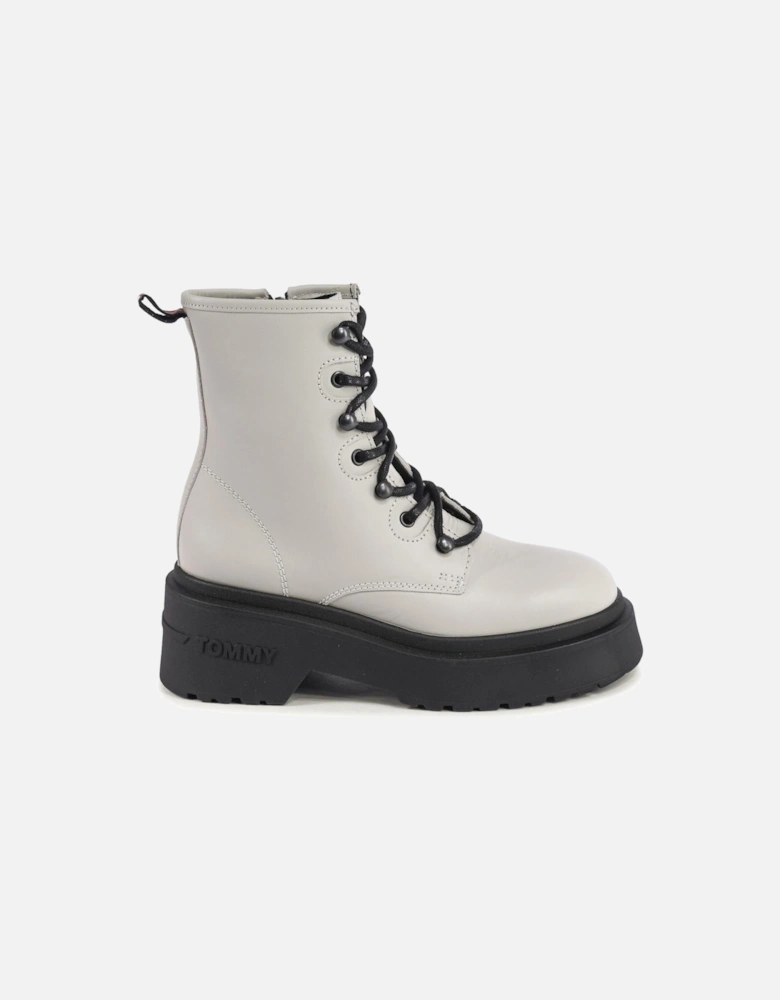 LaceUp Ankle Boots Platform