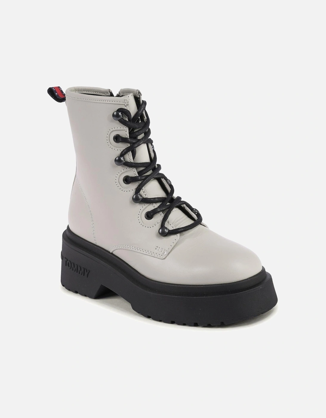 LaceUp Ankle Boots Platform