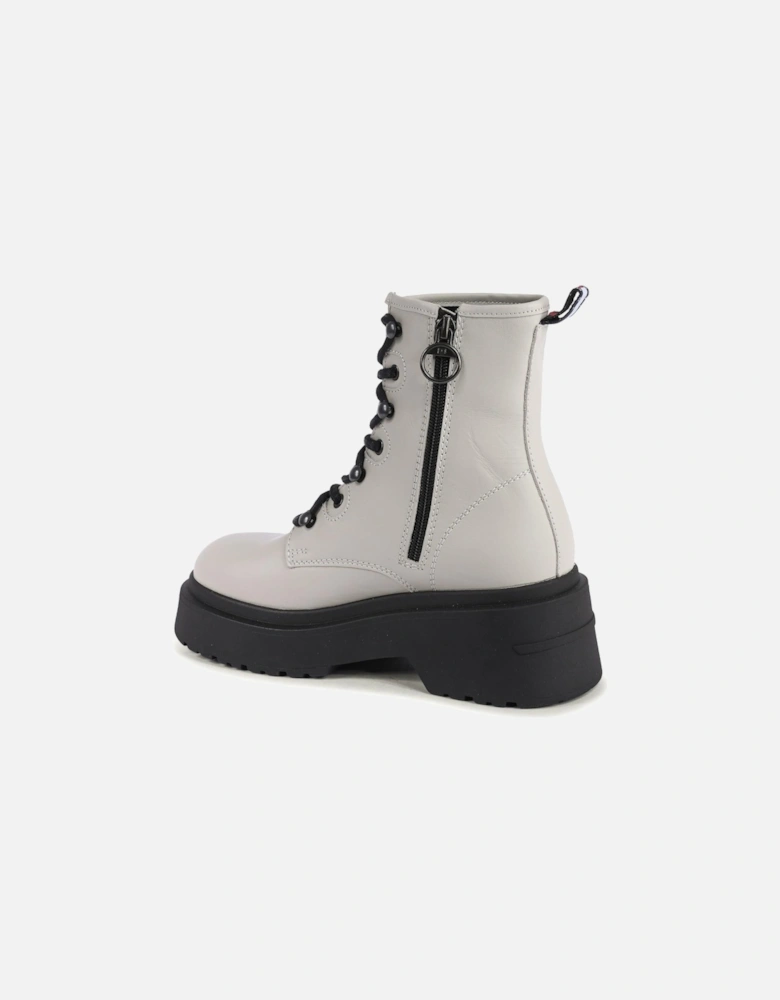 LaceUp Ankle Boots Platform