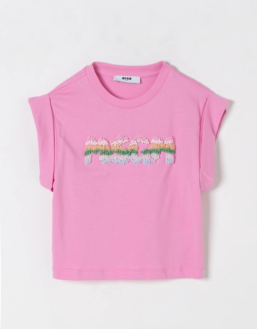 Rainbow Beaded Logo Tee, 6 of 5