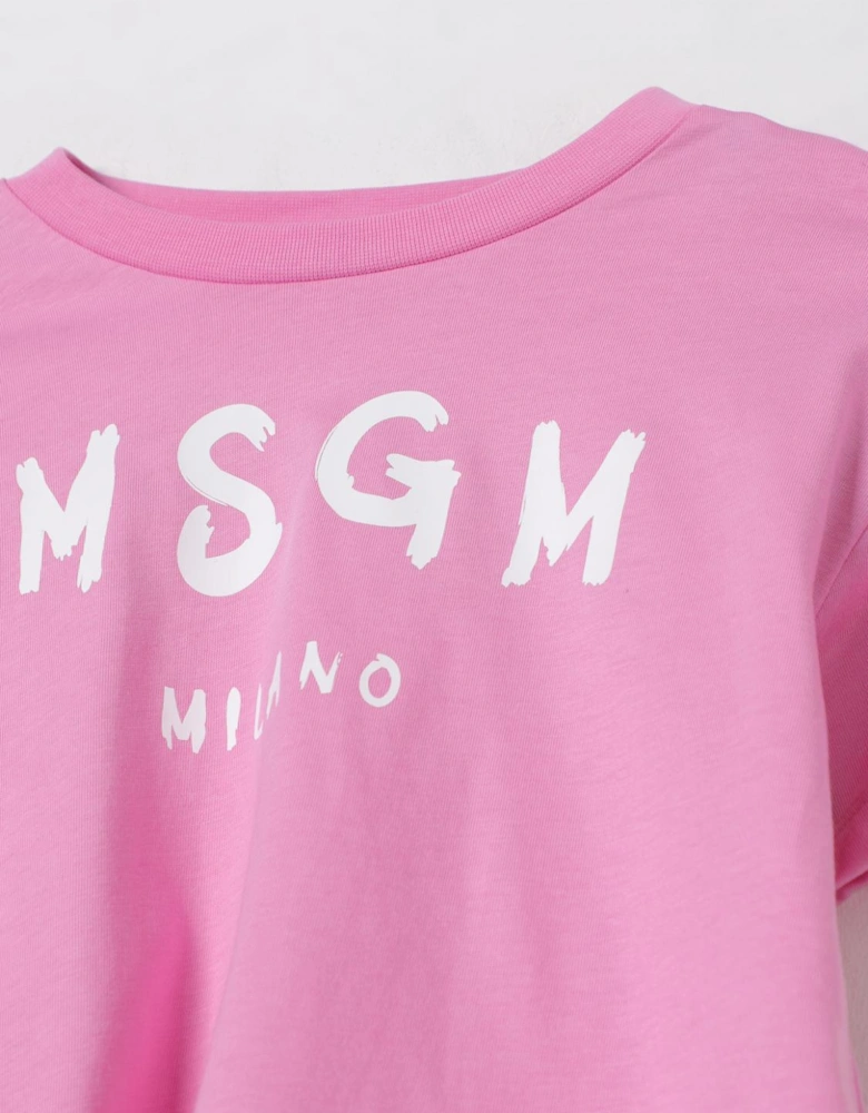 Kids Short Sleeve Logo Tee