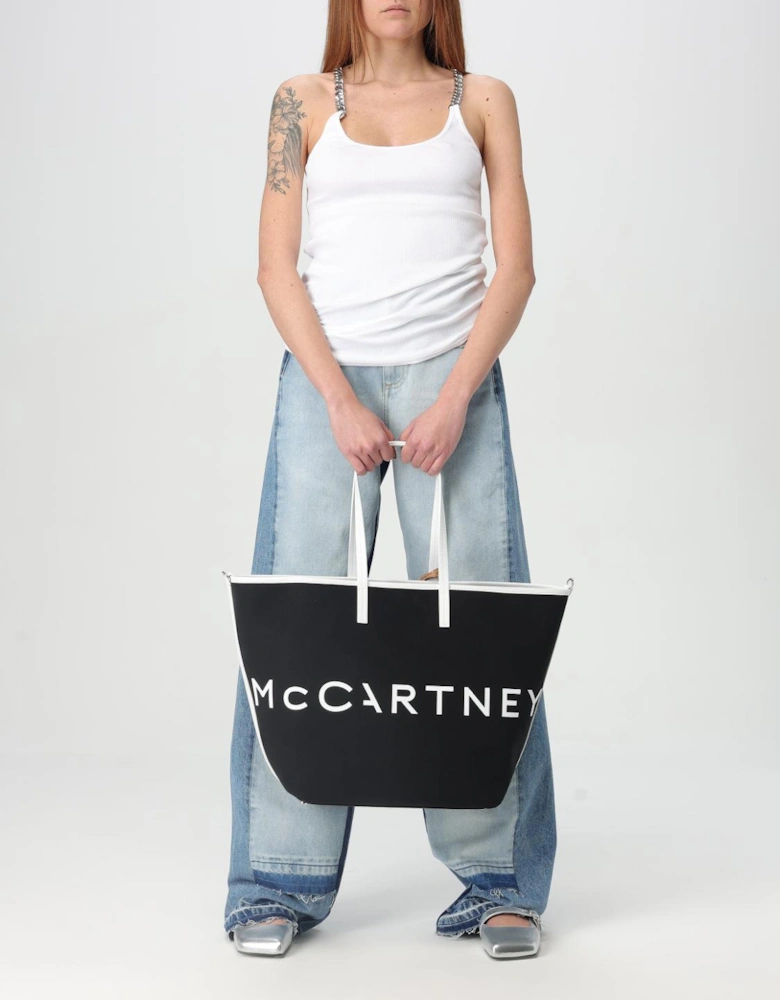 Ribbed Tank Top Chain Straps