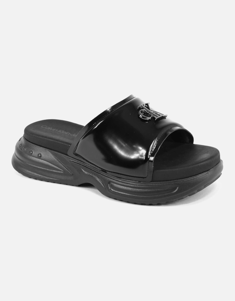 Platform Slide Sandals