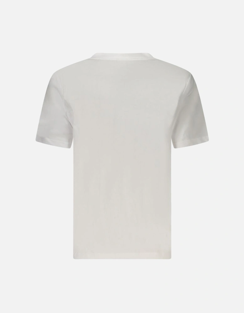 Short Sleeve Crew Neck Logo Print T-Shirt