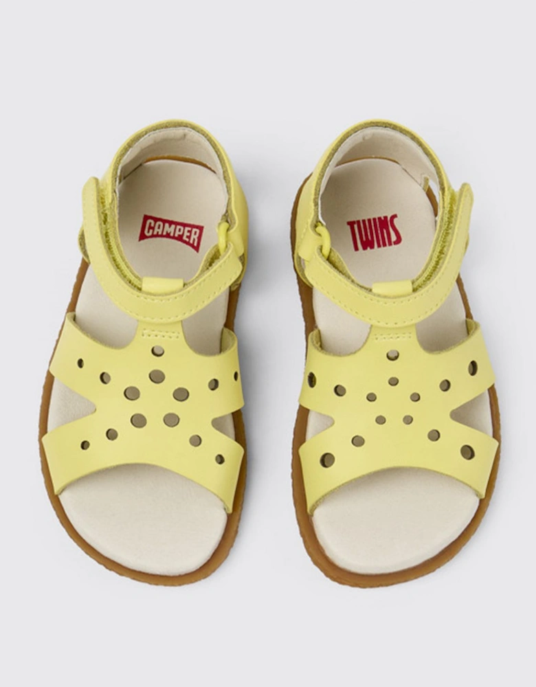 Peu Cami Sandals Perforated Design
