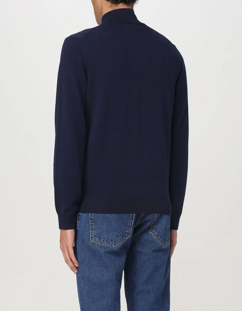 Men ZipUp Cotton Cardigan Classic Fit