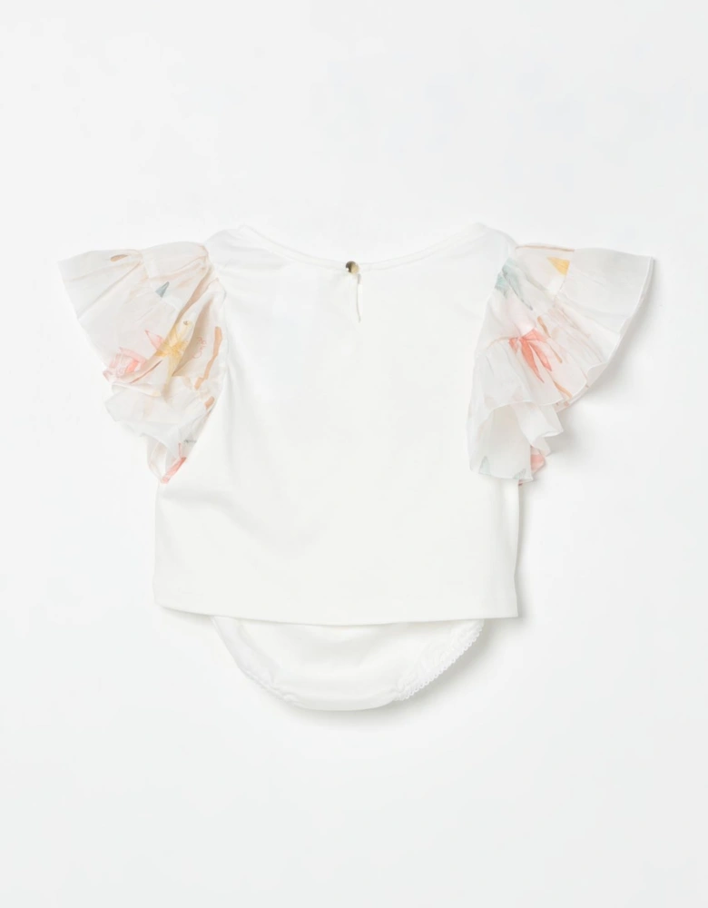 Palm Tree Print Baby Set