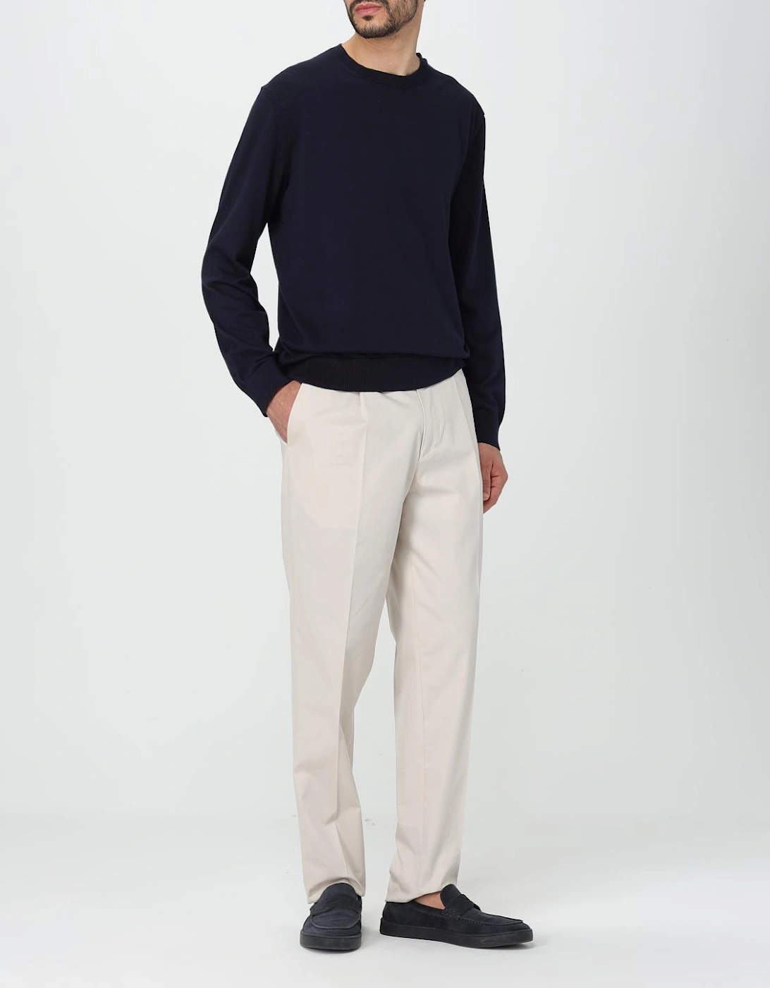 Crew Neck Knit Sweater