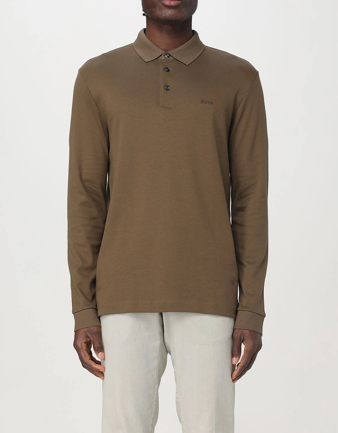 Long Sleeve Polo Shirt Classic Fit