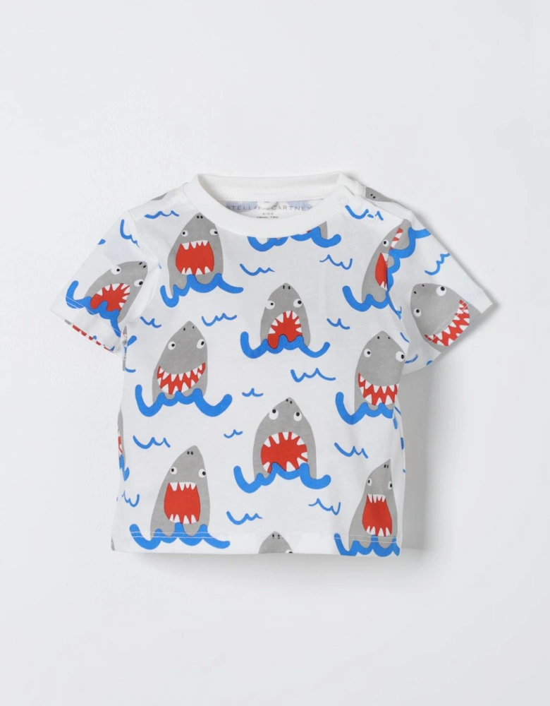 Shark Print Organic Cotton TShirt
