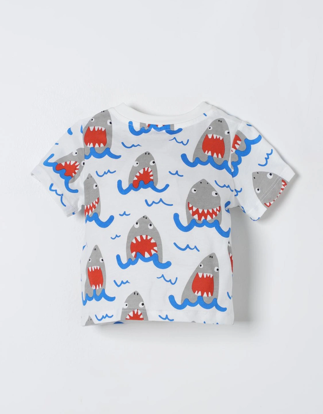 Shark Print Organic Cotton TShirt
