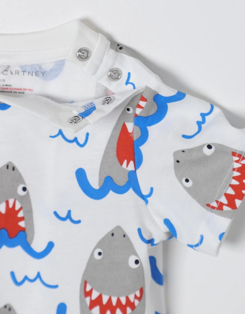 Shark Print Organic Cotton TShirt