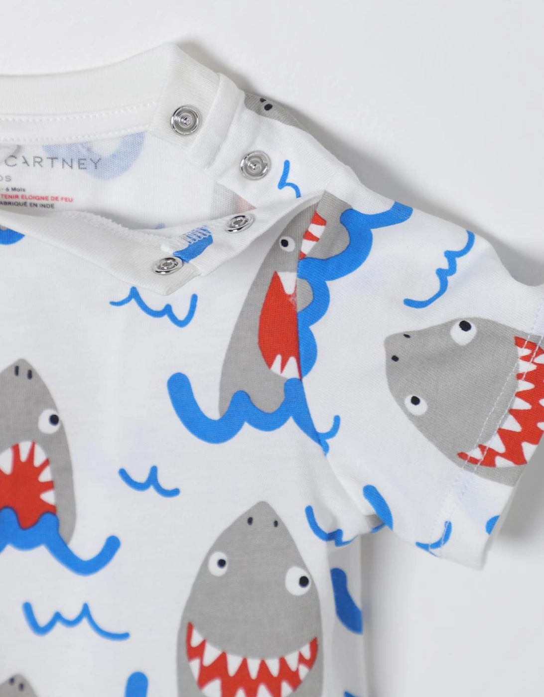Shark Print Organic Cotton TShirt