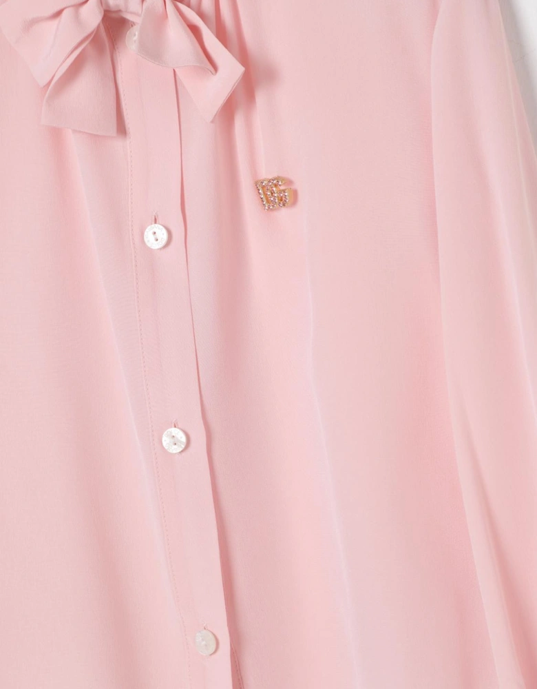 Silk Bow Blouse Shirt