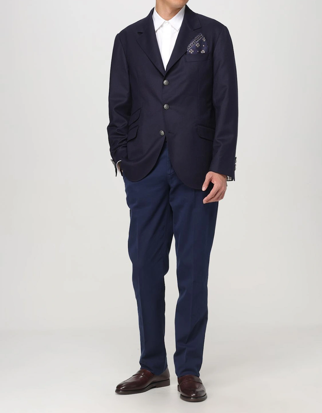 Men Suit Jacket Classic Notch Lapel