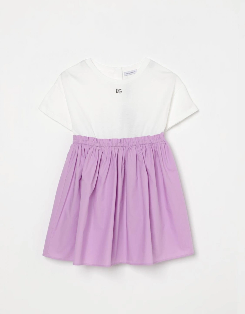 Girls Poplin Cotton Dress