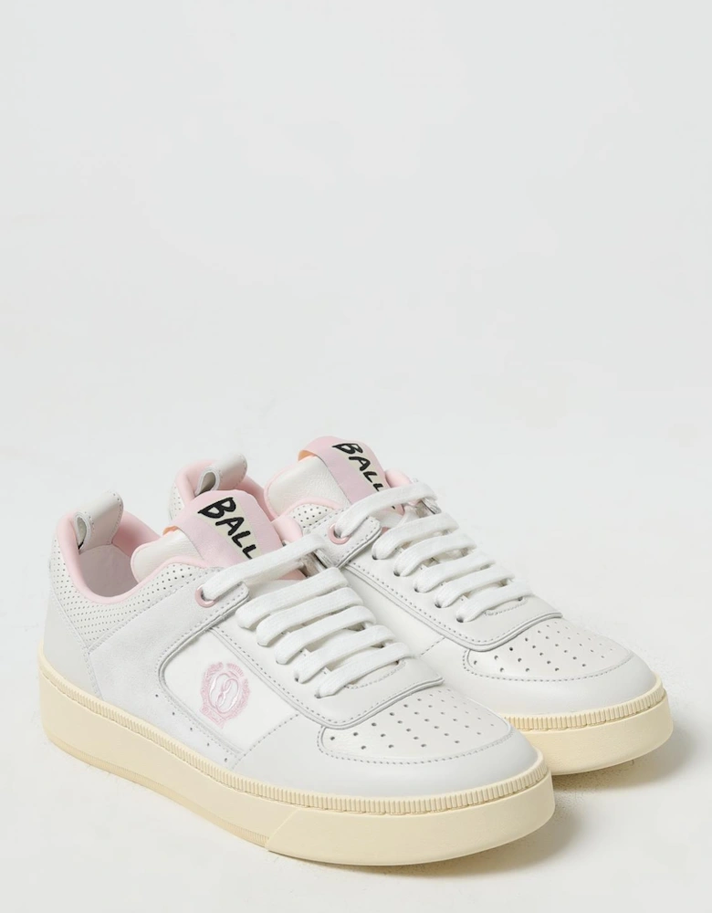 Stripe LowTop Perforated Leather