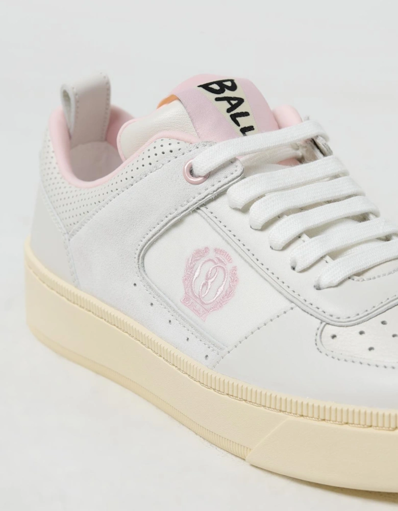Stripe LowTop Perforated Leather