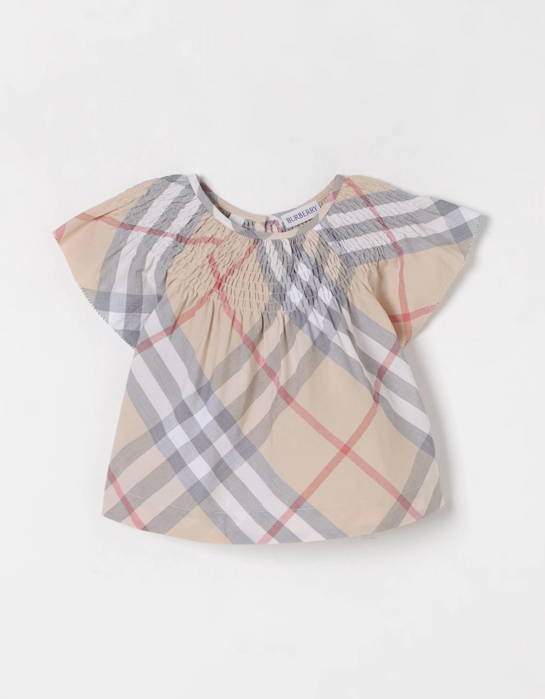Girls Plaid Cotton Blouse, 4 of 3