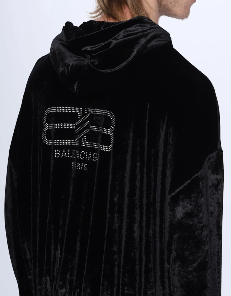 Velvet ZipUp Hoodie Jacket