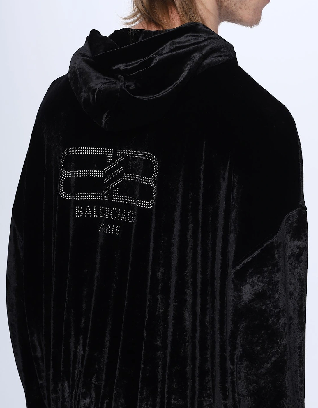 Velvet ZipUp Hoodie Jacket