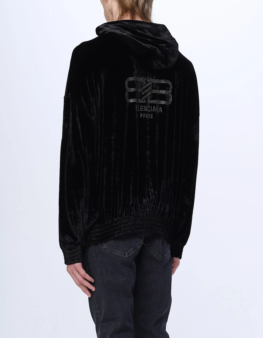 Velvet ZipUp Hoodie Jacket