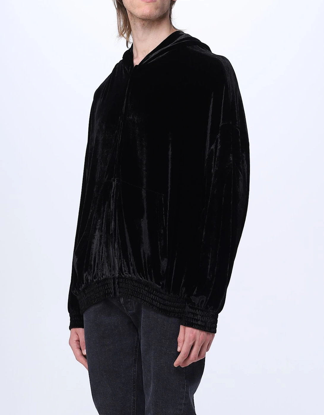 Velvet ZipUp Hoodie Jacket