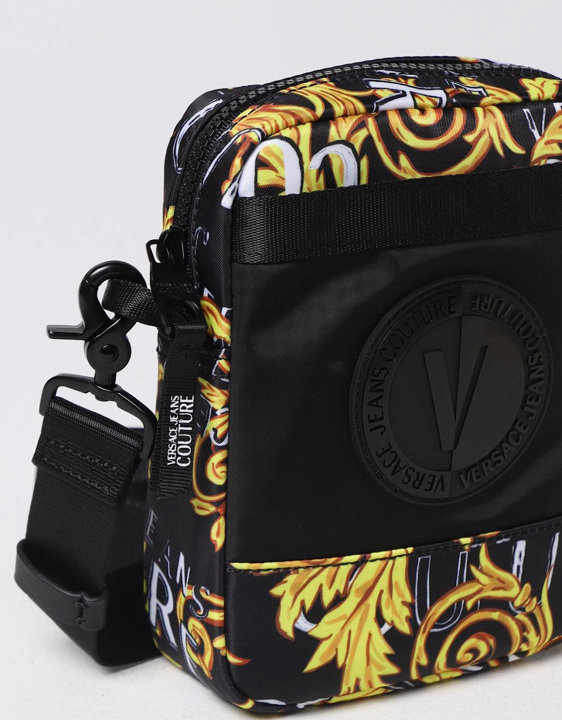 Baroque Print Crossbody Bag