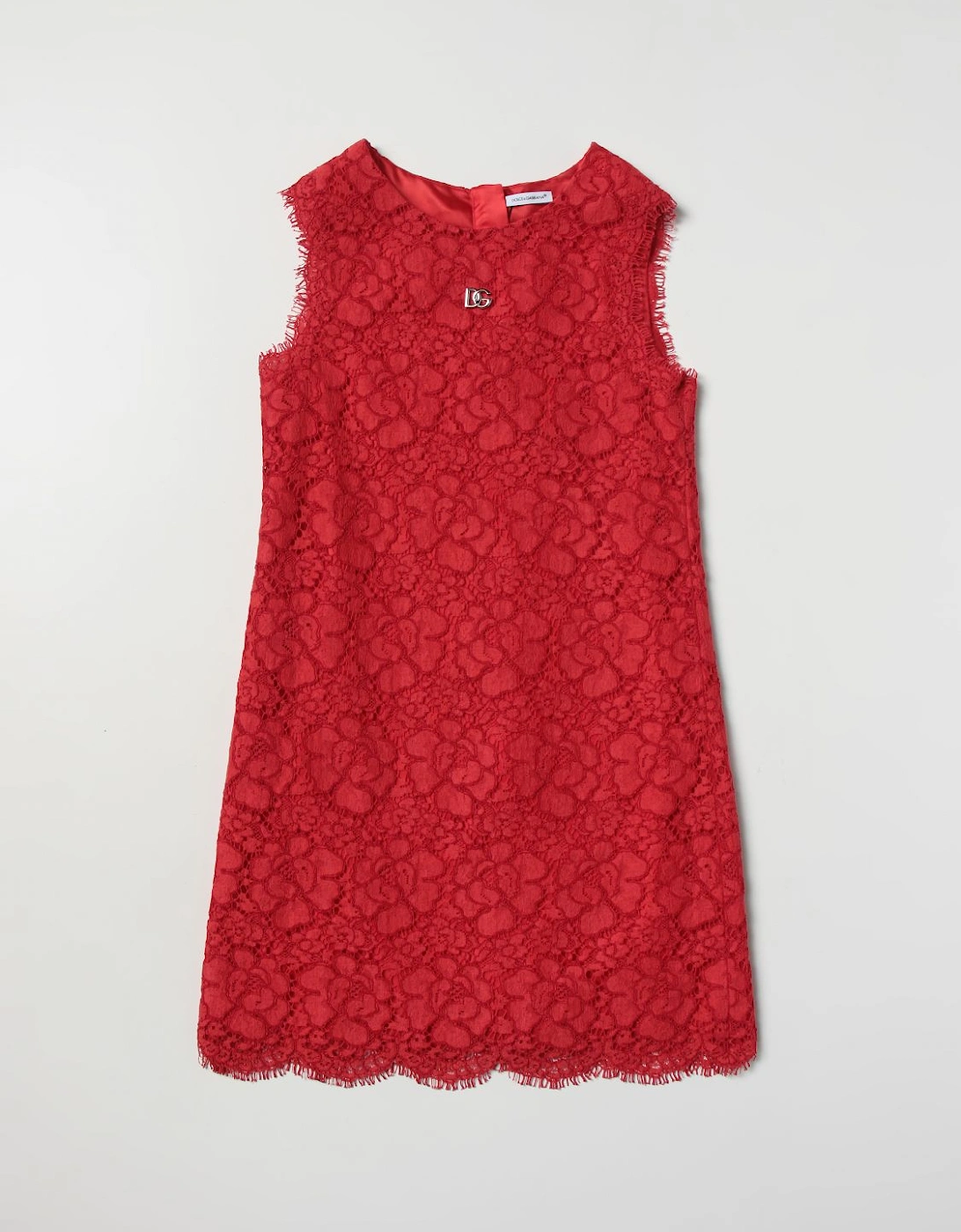 Lace Dress Scalloped Hem, 3 of 2