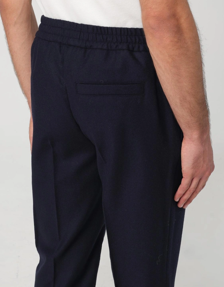 Wool Trousers Relaxed Fit