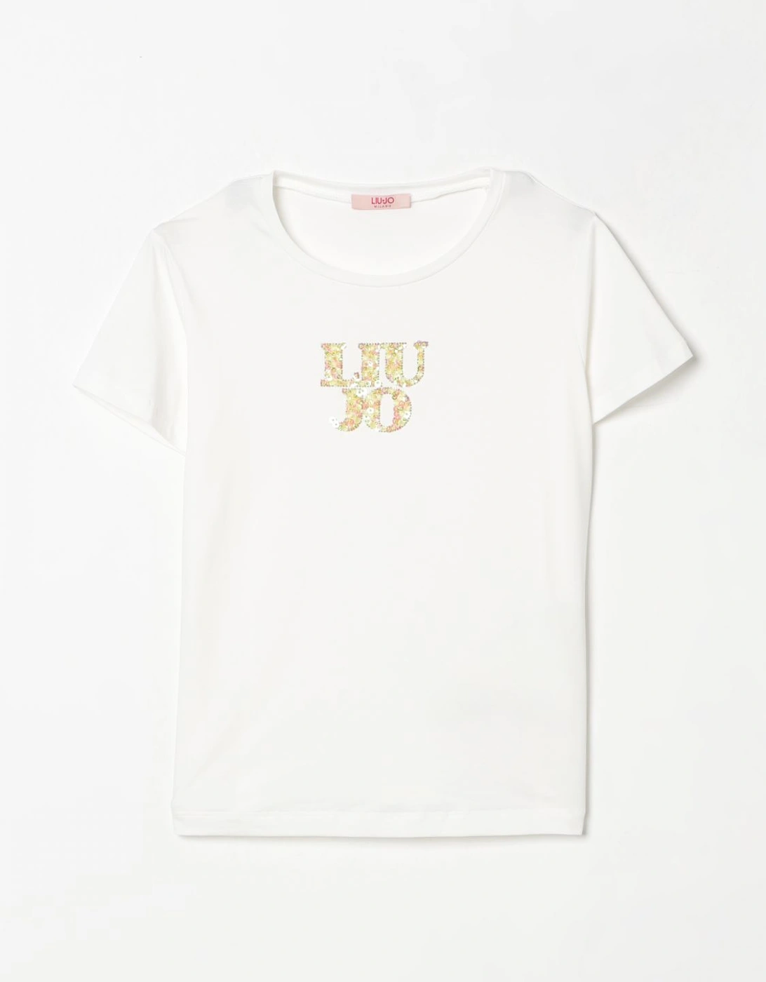 Embellished Logo Short Sleeve Tee