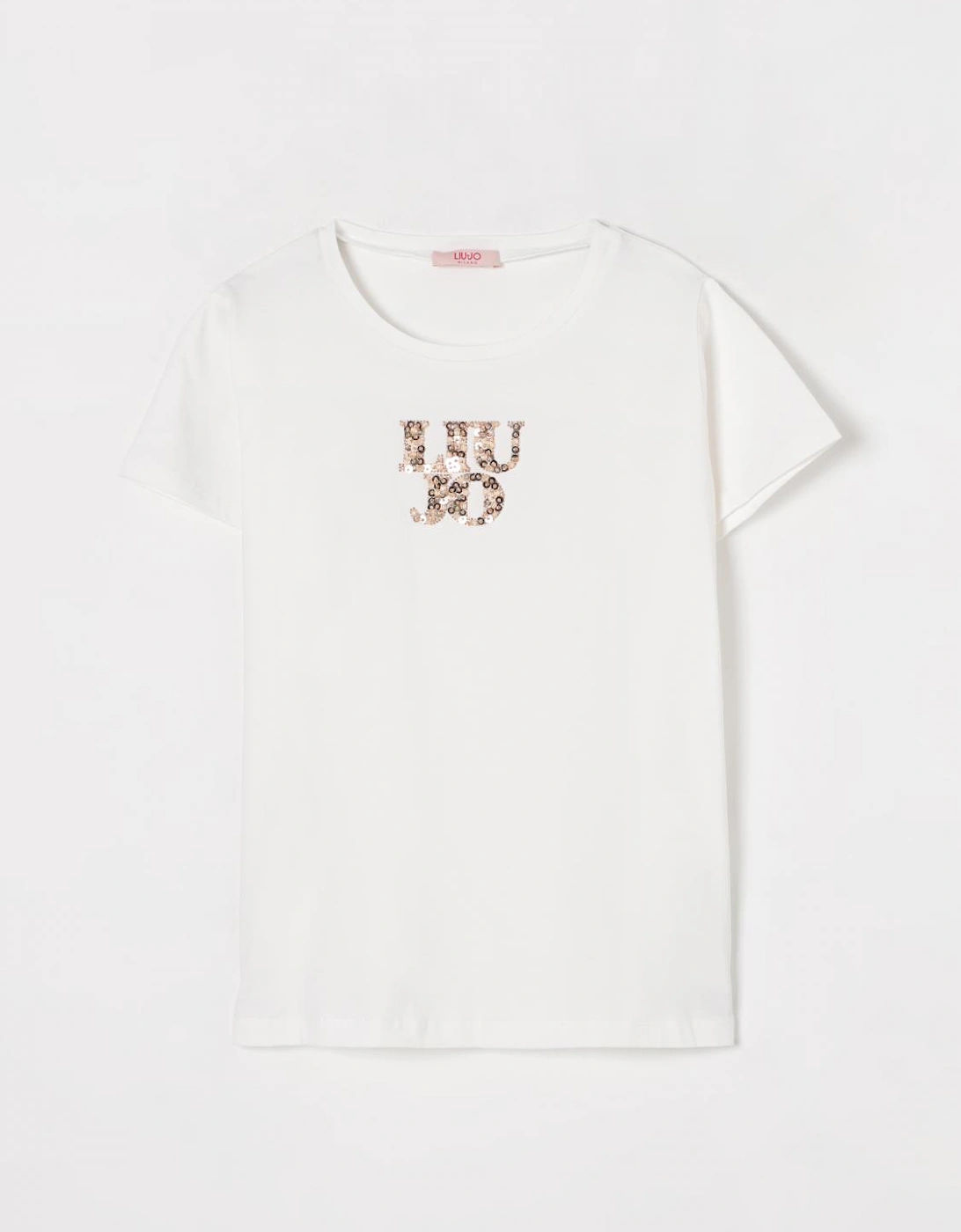 Embellished Logo Short Sleeve Tee