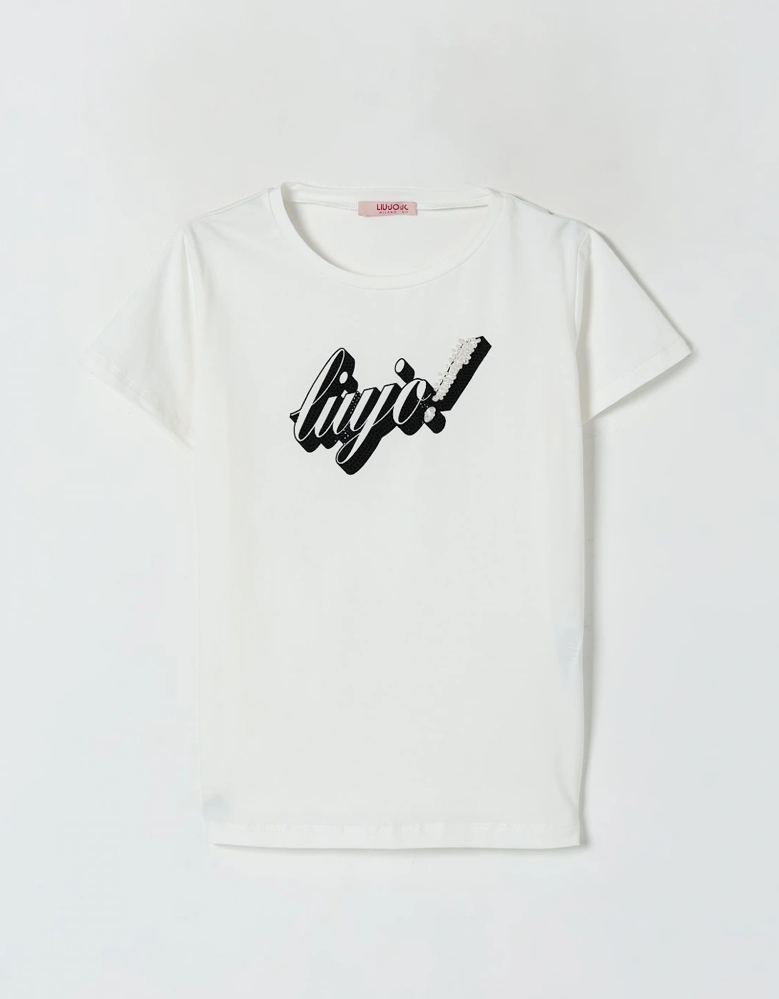 Embellished Logo Short Sleeve Tee, 6 of 5