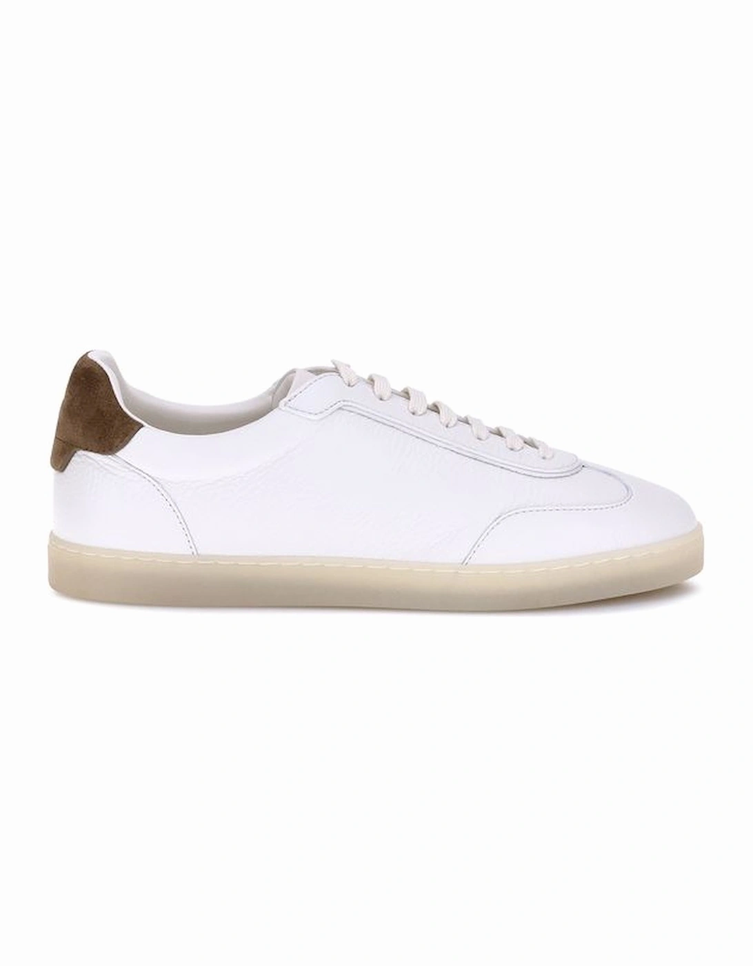 Leather Suede Heel Sneakers, 5 of 4