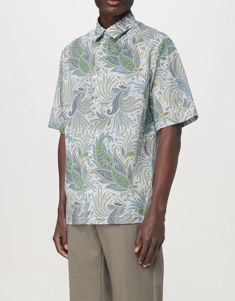 Paisley Print Cotton Shirt