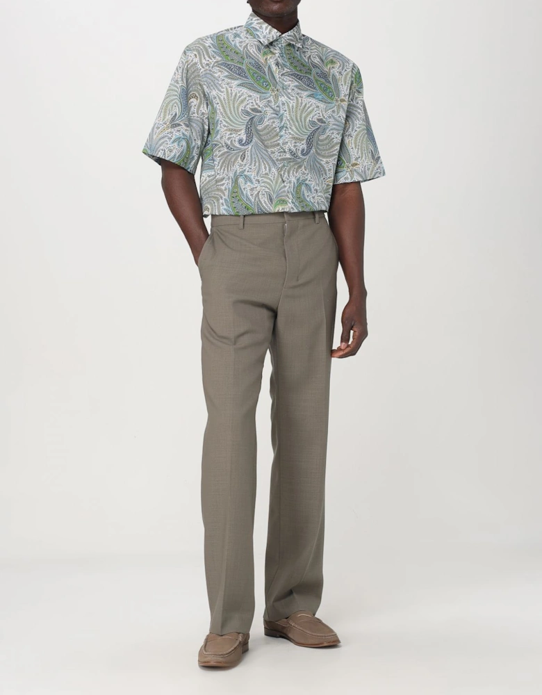 Paisley Print Cotton Shirt
