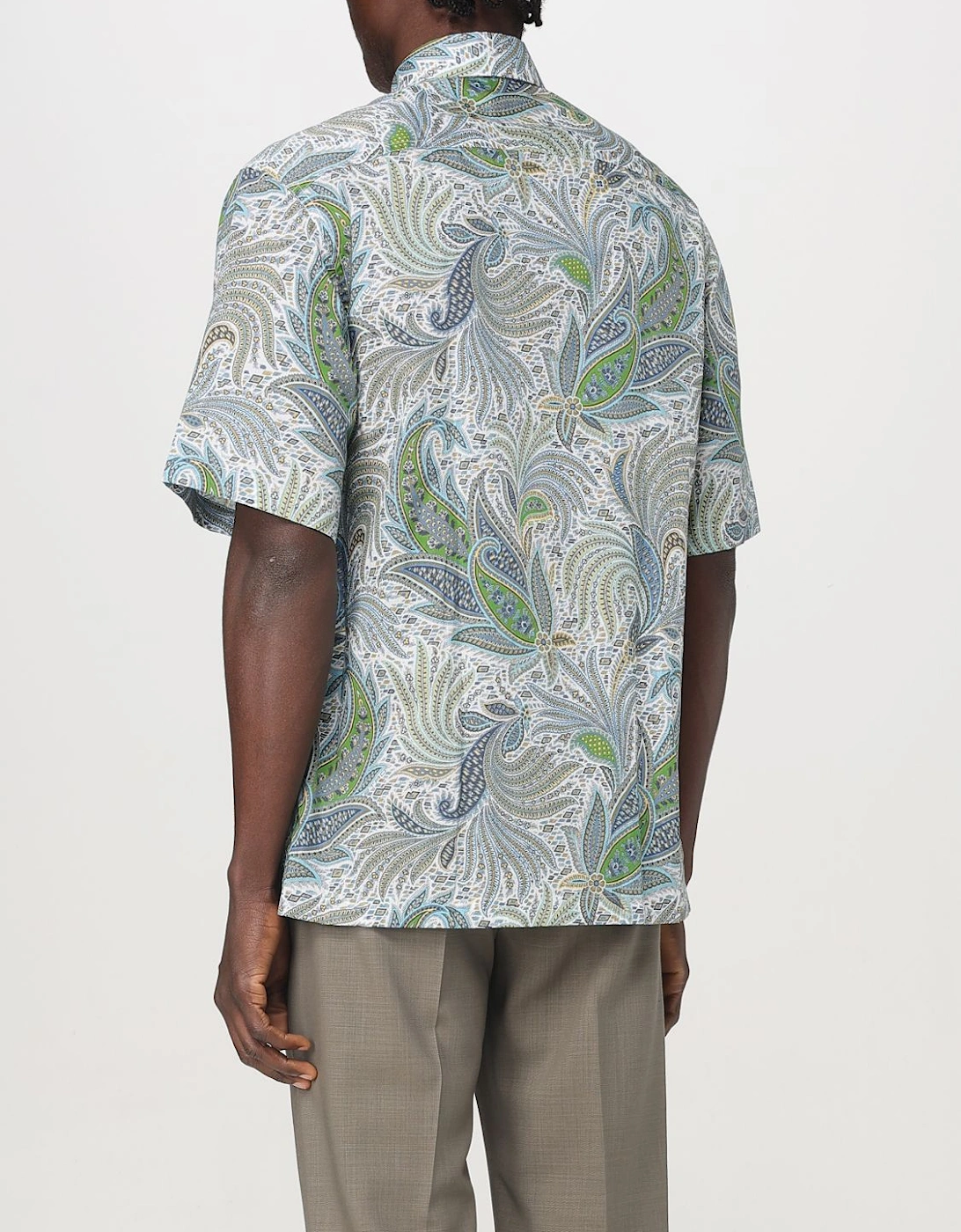 Paisley Print Cotton Shirt