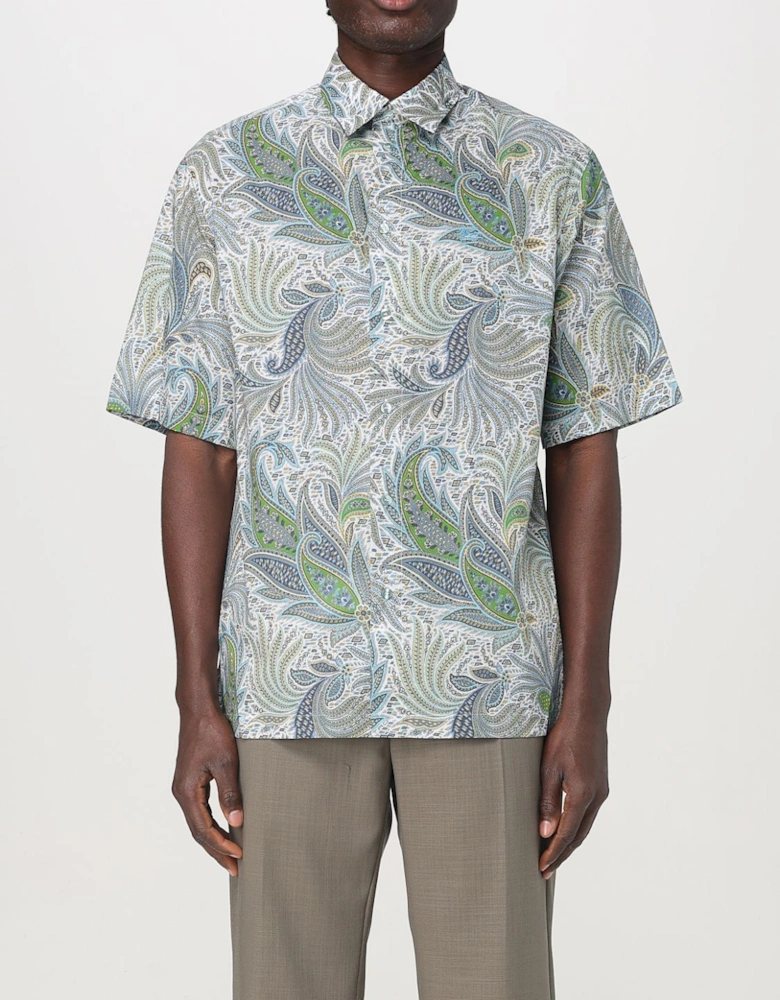 Paisley Print Cotton Shirt