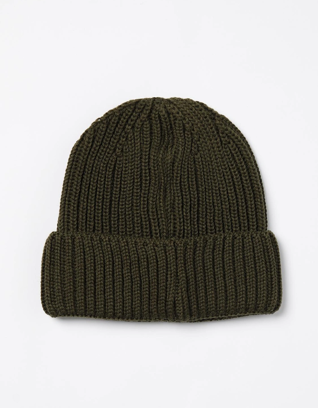Ribbed Knit Beanie Hat