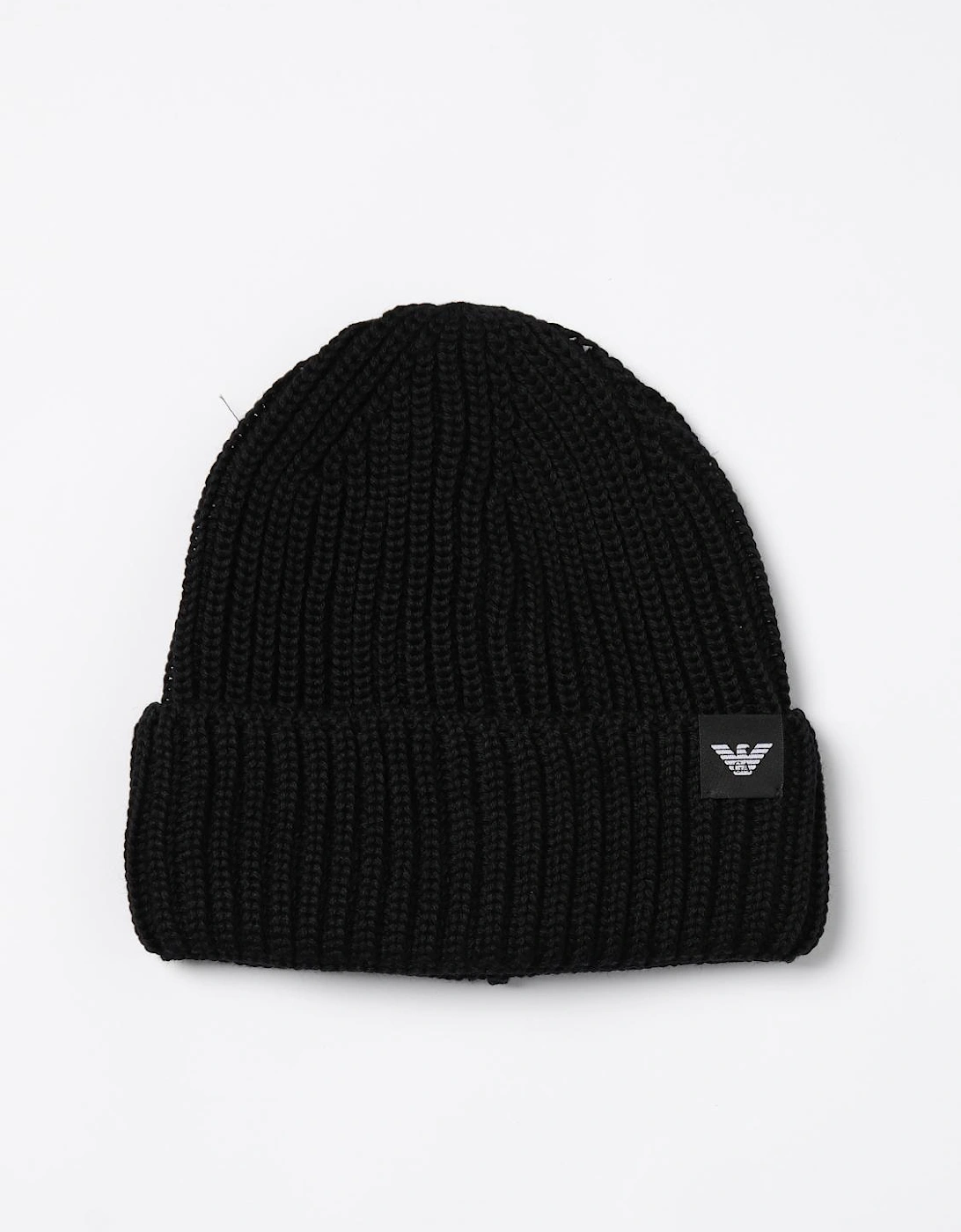 Ribbed Knit Beanie Hat