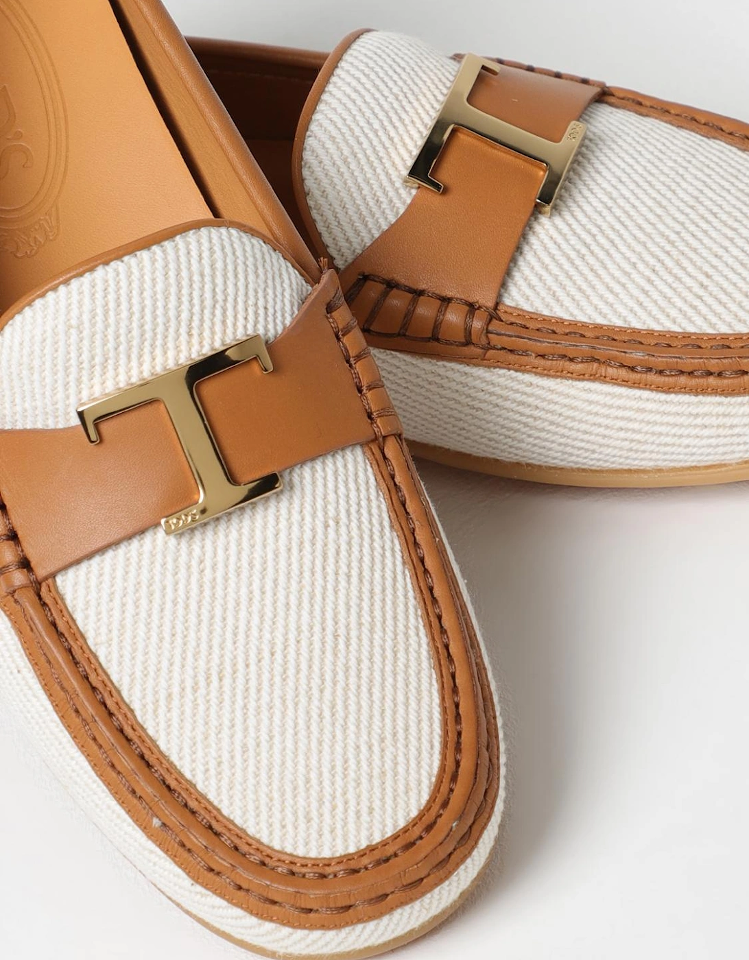 Canvas Loafers SlipOn Rubber Sole