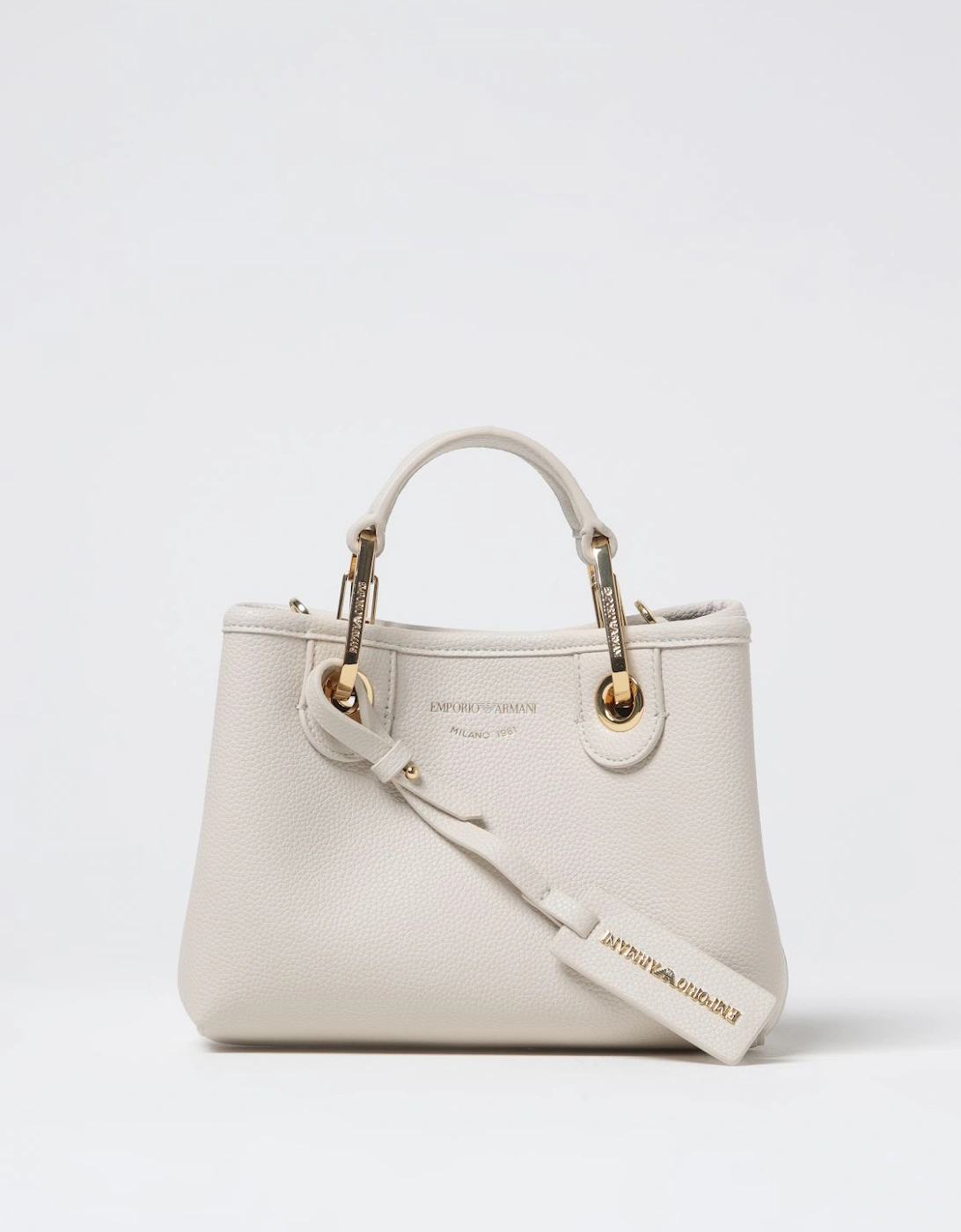 Pebbled Leather Tote Bag