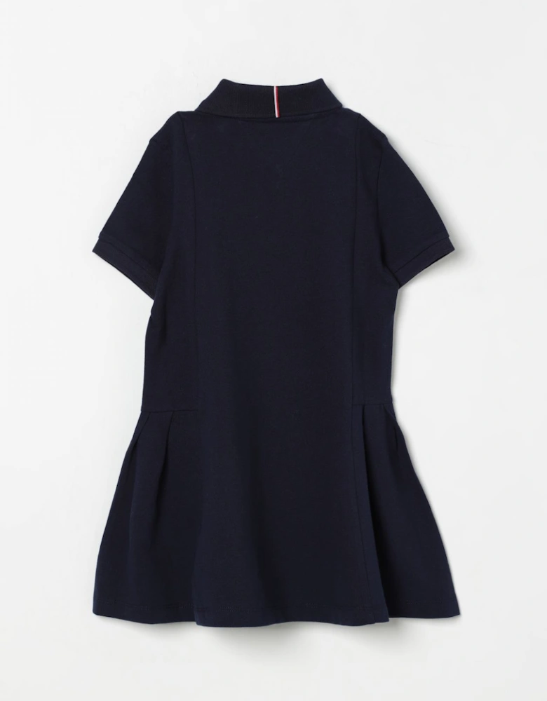 Kids Polo Dress Short Sleeves