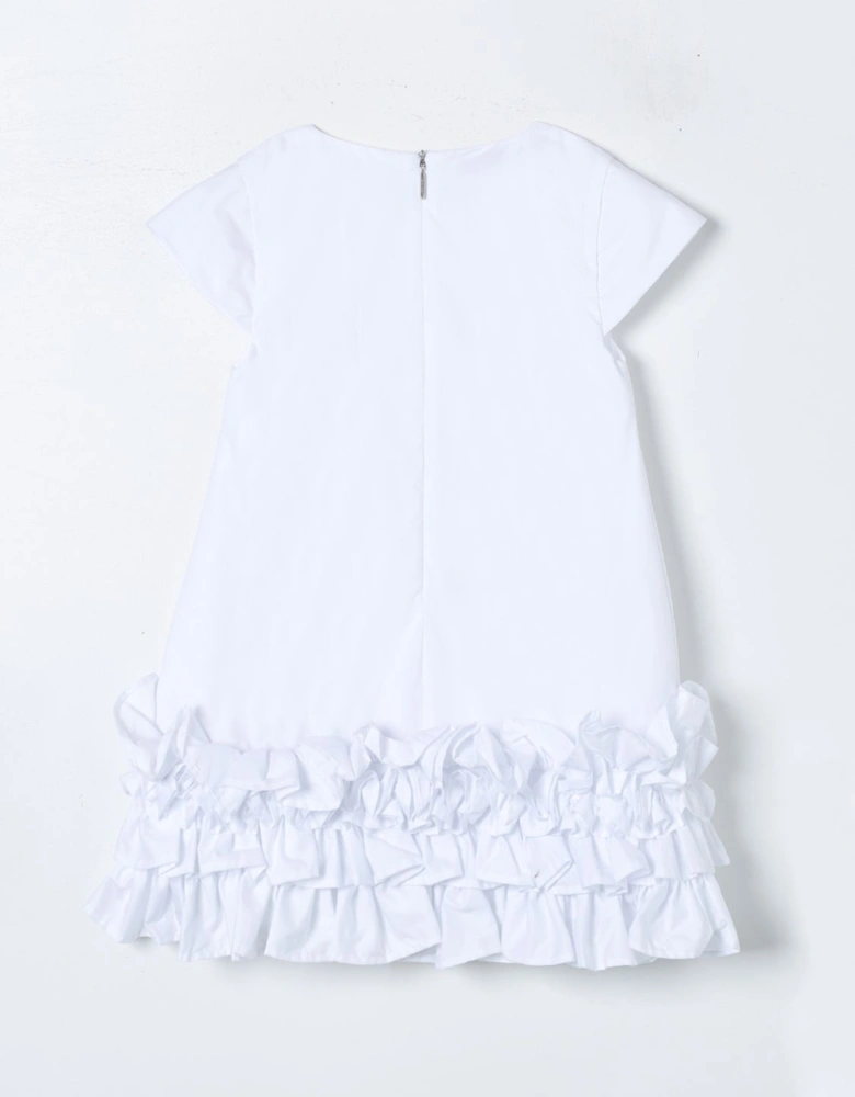 Kids Ruffled Cotton Dress