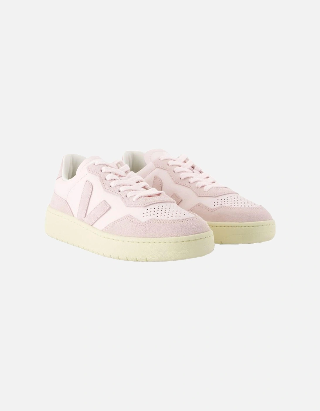 Leather V 90 Sneakers with Top Laces